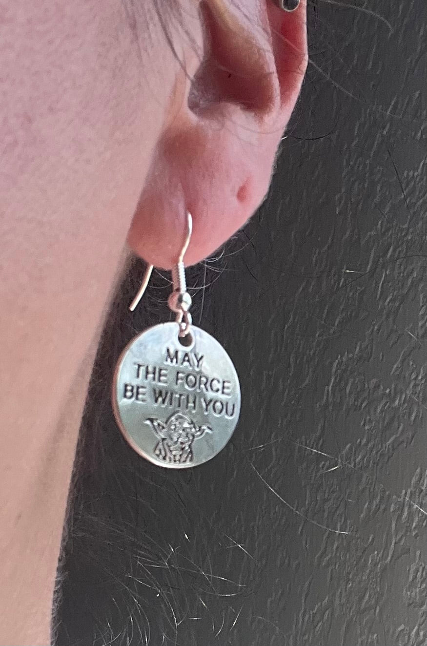 May the Force Be With You earrings