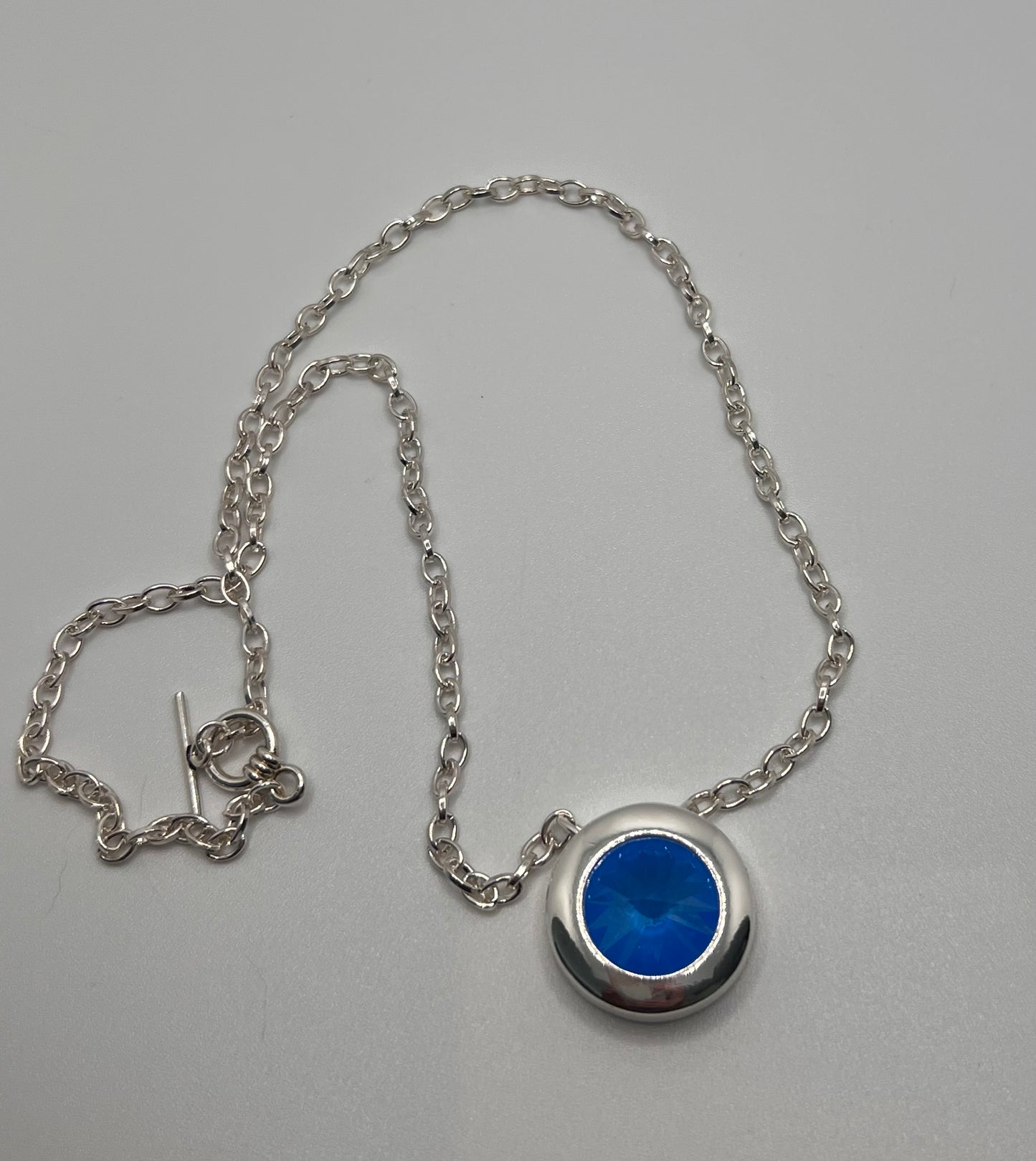Ultra Blue Crystal Necklace