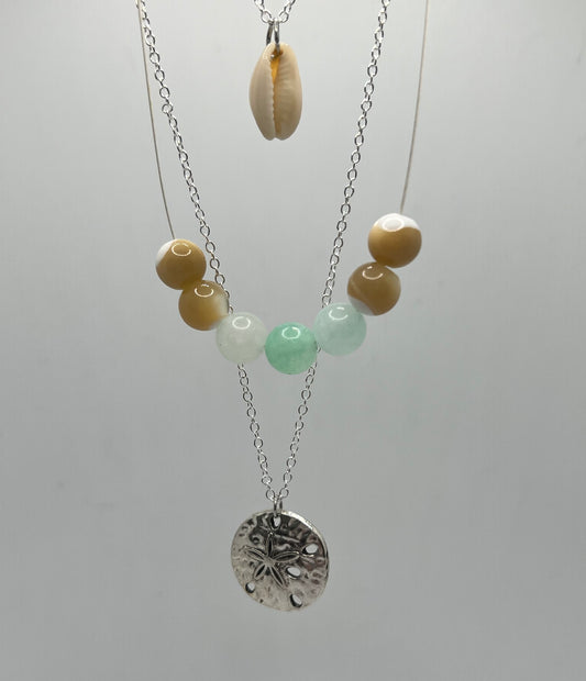 Sand and Sea Layered Necklace