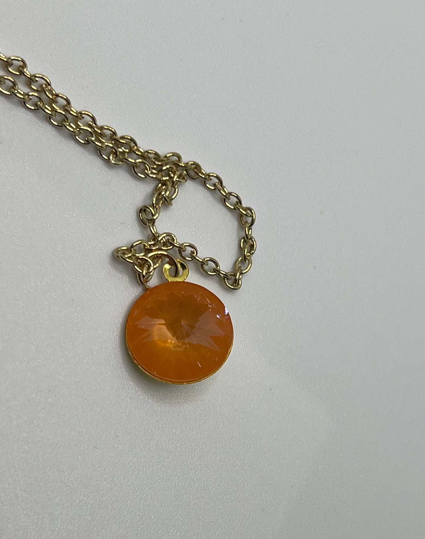 Mango Crystal Necklace