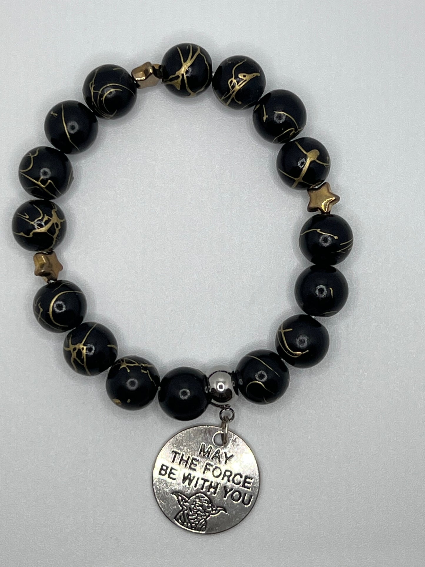 May the Force Be With You charm bracelets