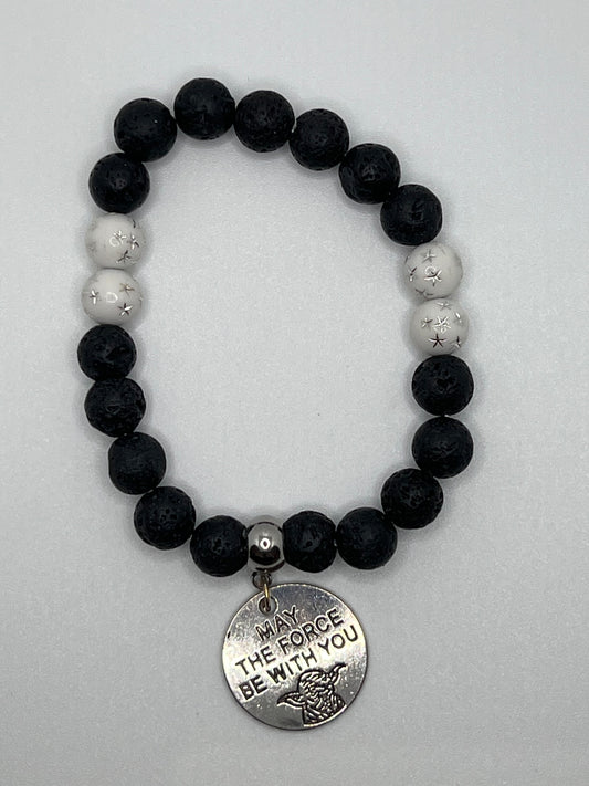 May the Force Be With You charm bracelets