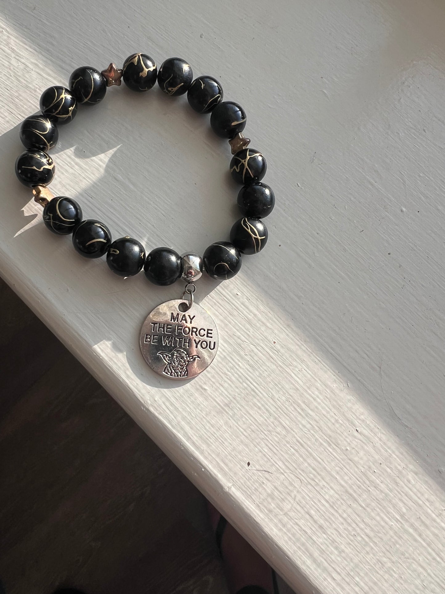May the Force Be With You charm bracelets