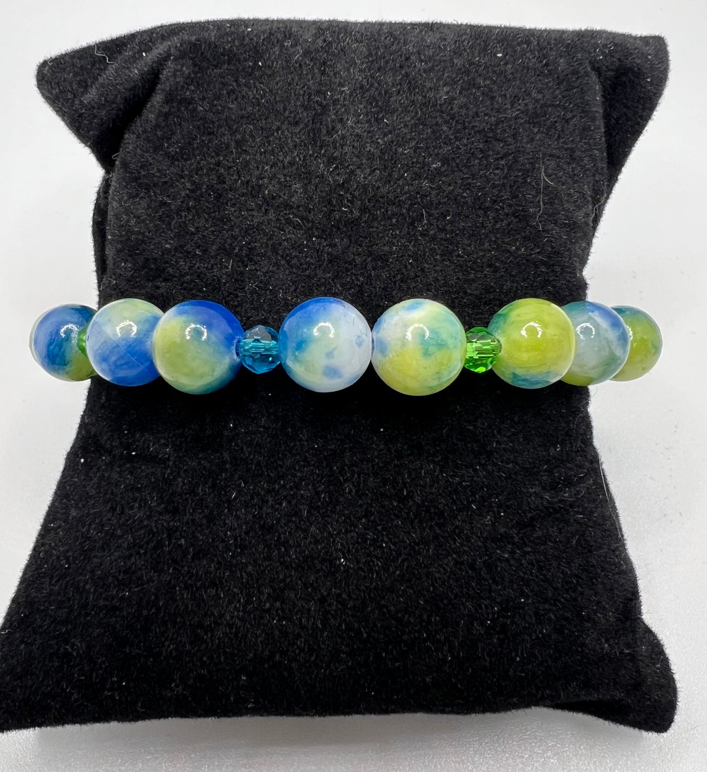 Persian Jade Stone Stretch Bracelet
