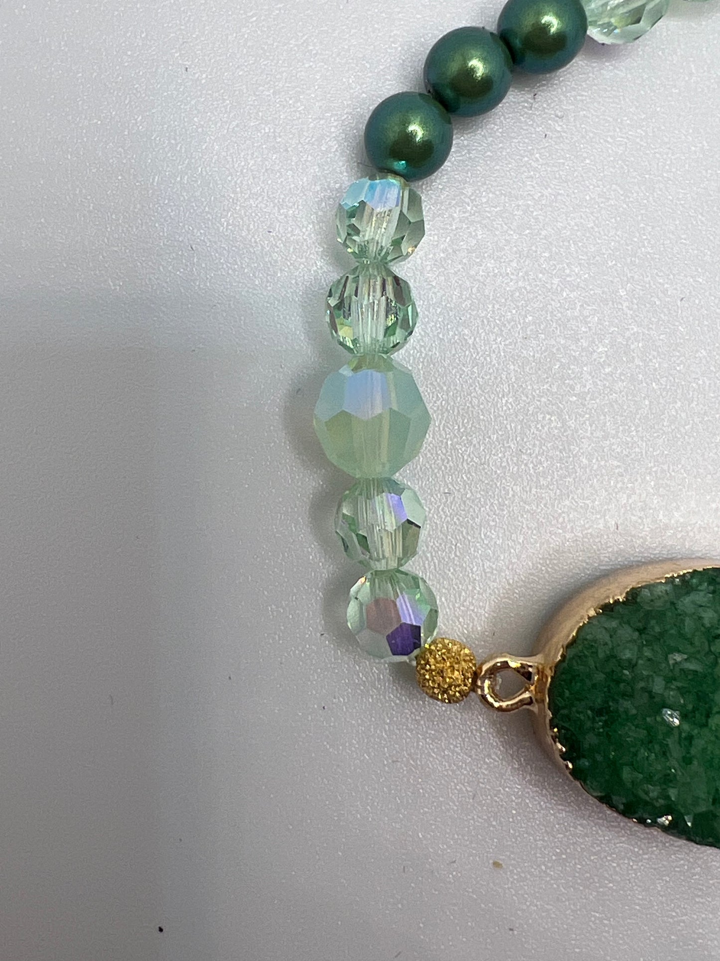 Gorgeous Green Bracelet Stack