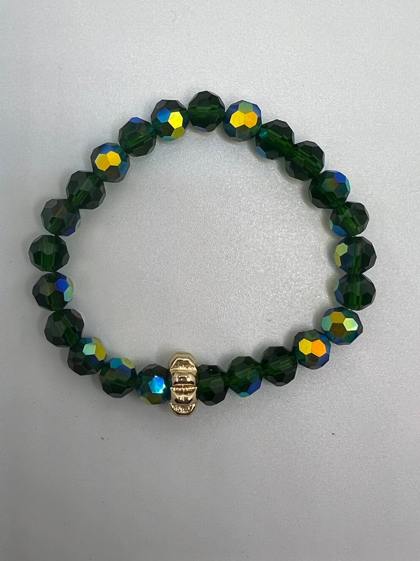 Gorgeous Green Bracelet Stack