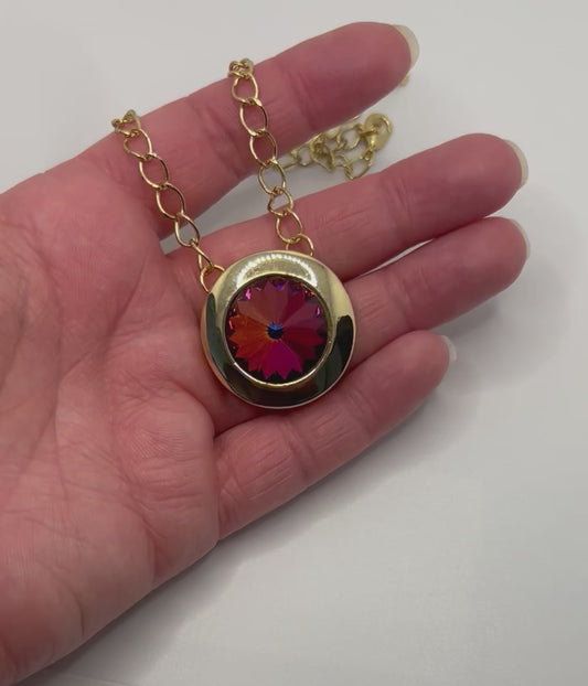 Volcano Crystal Necklace